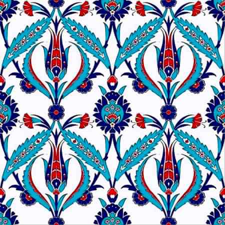AC-2 Kırmızı Lale Desenli Cini Seramik Karo, Kütahya çinisi, Cami çinileri, Türk hamamı, arabic mosque, Banyo dekorasyon, fiyatları, örnekleri tulip patterned turkish iznik ceramic tiles bathrom kitchen decorations