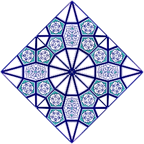 AC-3 A Geometrik Mavi Desen Cini Karo, Kütahya çinisi, iznik çini, Cami çinileri, Türk hamamı, arabic mosque, Banyo dekorasyon, fiyatları, örnekleri