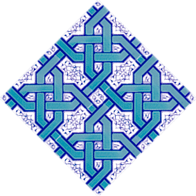 AC-6 Selcuklu Turkuaz Zincir Gecme Desenli Cini Karo, Kütahya çinisi, iznik çini, Cami çinileri, Türk hamamı, arabic mosque dekorasyon, fiyatları, örnekler