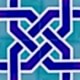 AC-15 Selcuk Yıldız Gecme Desen Cini Karo ottoman turkish ceramic tiles wall interior masjid