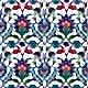 AC-19 Laleli Desen Osmanlı Cini Seramik Karo tulip patterned wall tiles ceramic turkish mosque masjid
