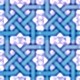 AC-6 Selcuklu Turkuaz Zincir Gecme Desenli Cini Karo Turkish ceramic wall tiles decorations