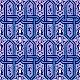 AC-9 Selcuklu Blue Chain Patterned Cini Karo, Kütahya tiles, iznik, Mosque tiles, Turkish bath, maroc, arabic mosque decoration, tiles, prices, samples