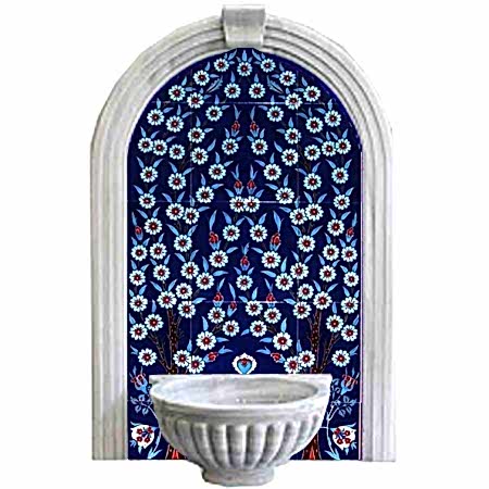 60x105 Bahar dalı Çini Desenli Türk Hamamı