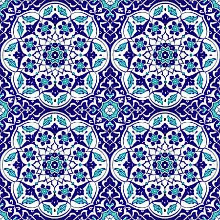 43010092 Armada Çini 20x20 Cm AC 92 Kütahya Çinisi Osmanlı Desenli Çini Karo2