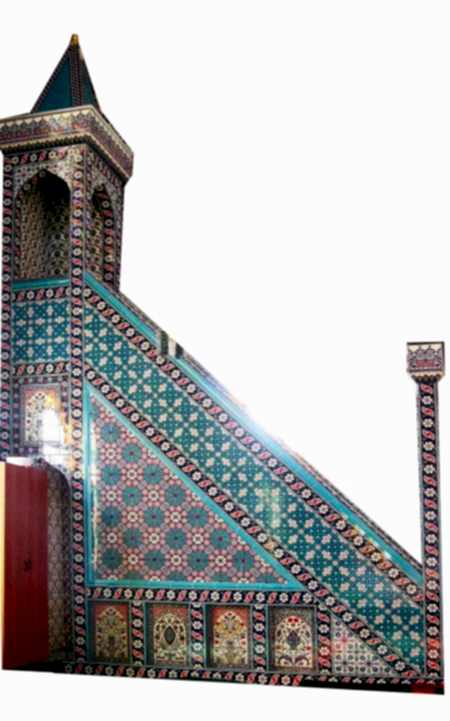 400x785 Tek Taraflı Cami Minberi
