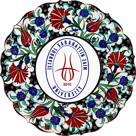 25 cm Karanfil Desenli Samur Çini Tabak