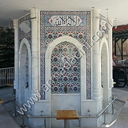 Cami Şadırvan Modeli Cini Kaplama Ornekleri