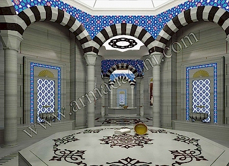 Yıldız Cini Desenli Karo