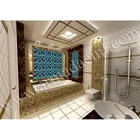 Otel Özel Banyo SP-83-C Çini Karo Rumi-Turkuaz-K.rengi Kütahya ve iznik çinileri türk hamamı çini pano seramik dekorasyon hand made interior tile