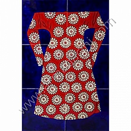 40x60 Osmanlı Kaftanları Kırmızı Cicekli El Dekoru Cini Kütahya ve iznik çinileri el yapımı çini karo klasik türk çini sanatı desenleri osmanlı motifleri türk hamamı çini pano banyo mutfak çiniler seramik dekorasyon hand made interior ceramic tiles decoration turkısh bath bathroom çini fiyatları satıcıları fabrikalar