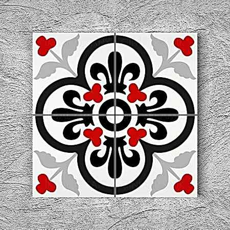 20x20 YÇ-06 Desenli Yer Çinisi
