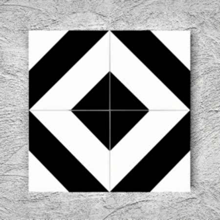 20x20 YÇ-07 Desenli Yer Çinisi