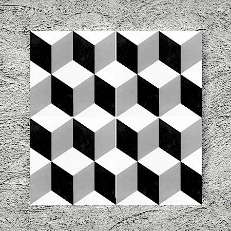 20x20 YÇ-19 Desenli Yer Çinisi