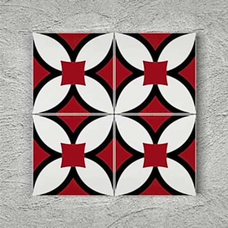 20x20 YÇ-25 Desenli Yer Çinisi