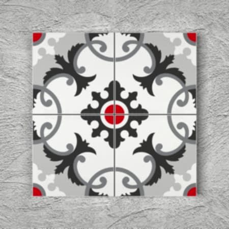 20x20 YÇ-17 Desenli Yer Çinisi