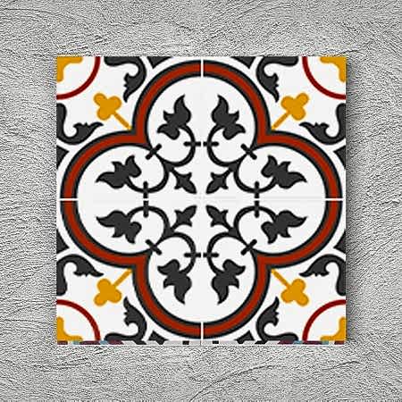 20x20 YÇ-44 Desenli Yer Çinisi 20x20 YÇ-44 Desenli Yer Çinisi Zemin için Dekoratif Seramikler Çiniler Turkish bath Hotel mosque decoration exterior ceramic tile Floor tiles