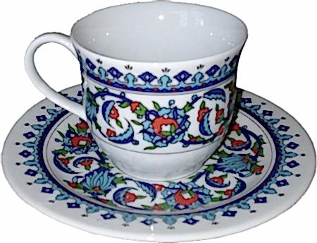 Ar 647 Topkapı kahve Fincan Takımı
