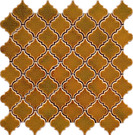 Armada Çini PC-804 Karamel Arabesk Çini porcelain mosaic ceramic tiles hand made decorations