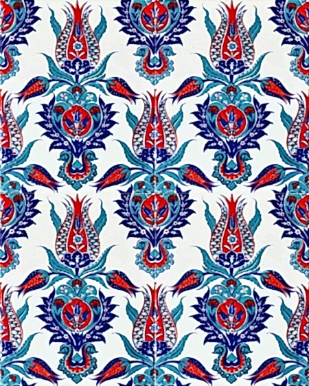 20x25 Cm Ac 309 Tek Lale desenli Kütahya Çini Karo Türk hamamı, Banyo, otel dekorasyon, fiyatları, mosque ceramic decoration örnek