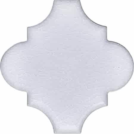 12x12 Ottoman Düz Arabesk Beyaz Çini Karo arabesque ottoman orıental ceramic tiles