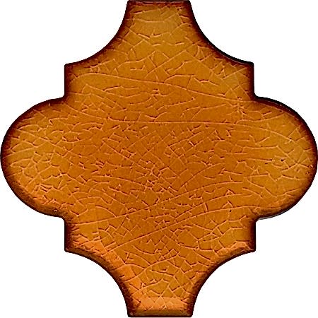 12x12 Ottoman Düz Arabesk Karamel Çini arabesque orıental ceramic tile