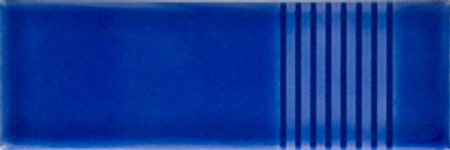 7x21 Cm Çizgili Kobalt Desenli Çini karo turkish ceramic tile decoration border