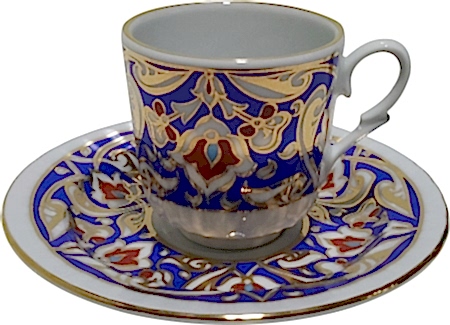 fincan takımı çini desenli Turkish coffee porcelain cups