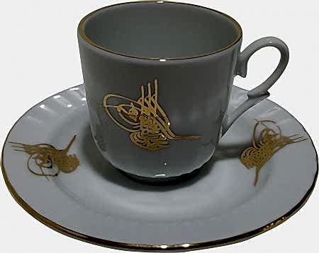 osmanlı desenli türk kahvesi ottoman patterned coffe cup