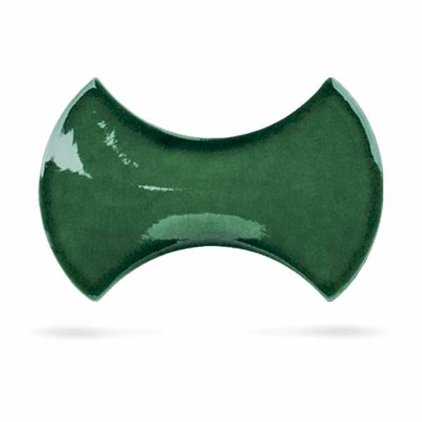 12X20-BONE-SHAPED-CINI-TILE green bone shaped tile ceramic turkish ceramic models