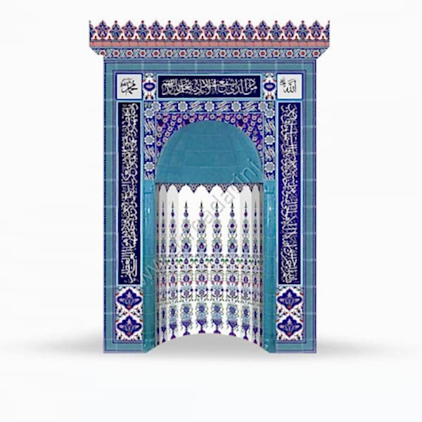 MOSQUE TILES (1) mosque mihrab models
