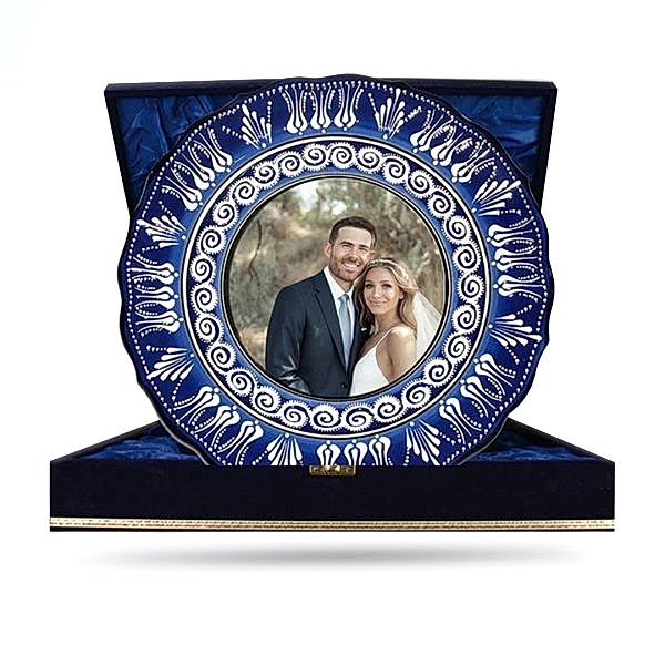 GIFT TILES (3) promotional china plate