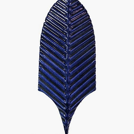 Kobalt Palm Life Yaprak Çini