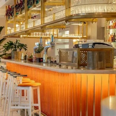 Bar Önü Seramik Tezgah Kaplama Turuncu