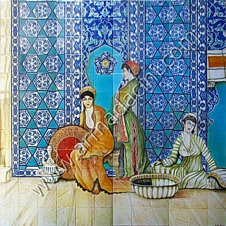 240x240 Osmanlı Haseki Sultan El Yapımı Cini Pano Kütahya ve iznik çinileri el yapımı çini karo klasik türk çini sanatı desenleri osmanlı motifleri türk hamamı çini pano banyo mutfak tezgah arası çiniler seramik dekorasyon hand made interior ceramic tiles decoration turkısh bath bathroom çini örnekleri saray cariye